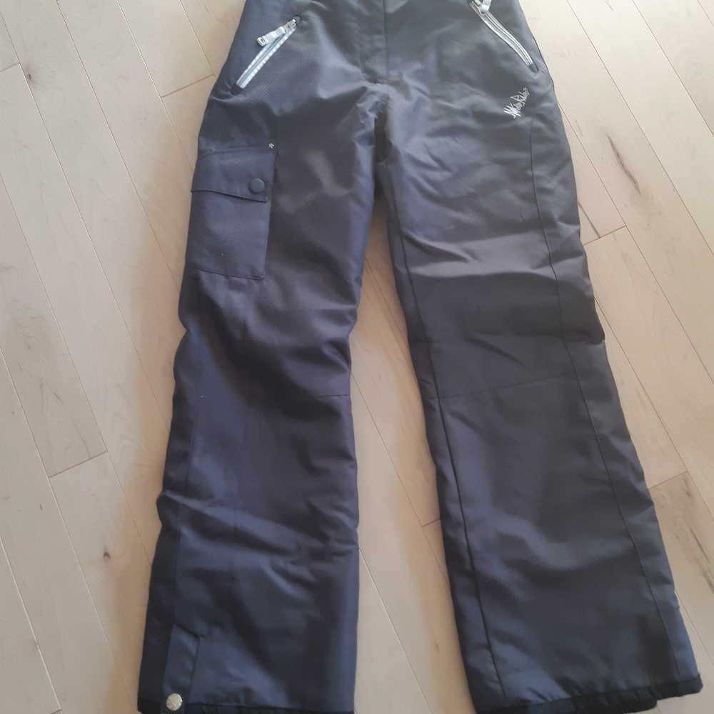 Snow Pants 12/14 for child XS for adult grey